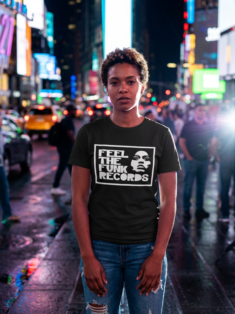 Feel The Funk Records Logo Block Tee
